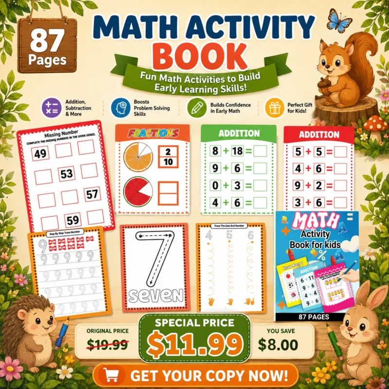 Math Activity Book