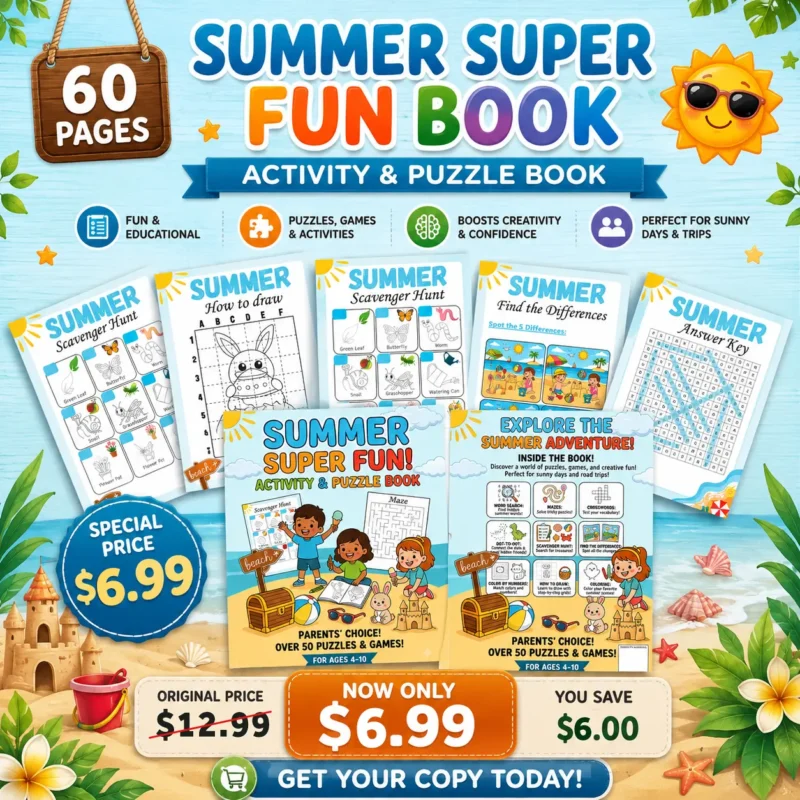 Summer Super Fun Book